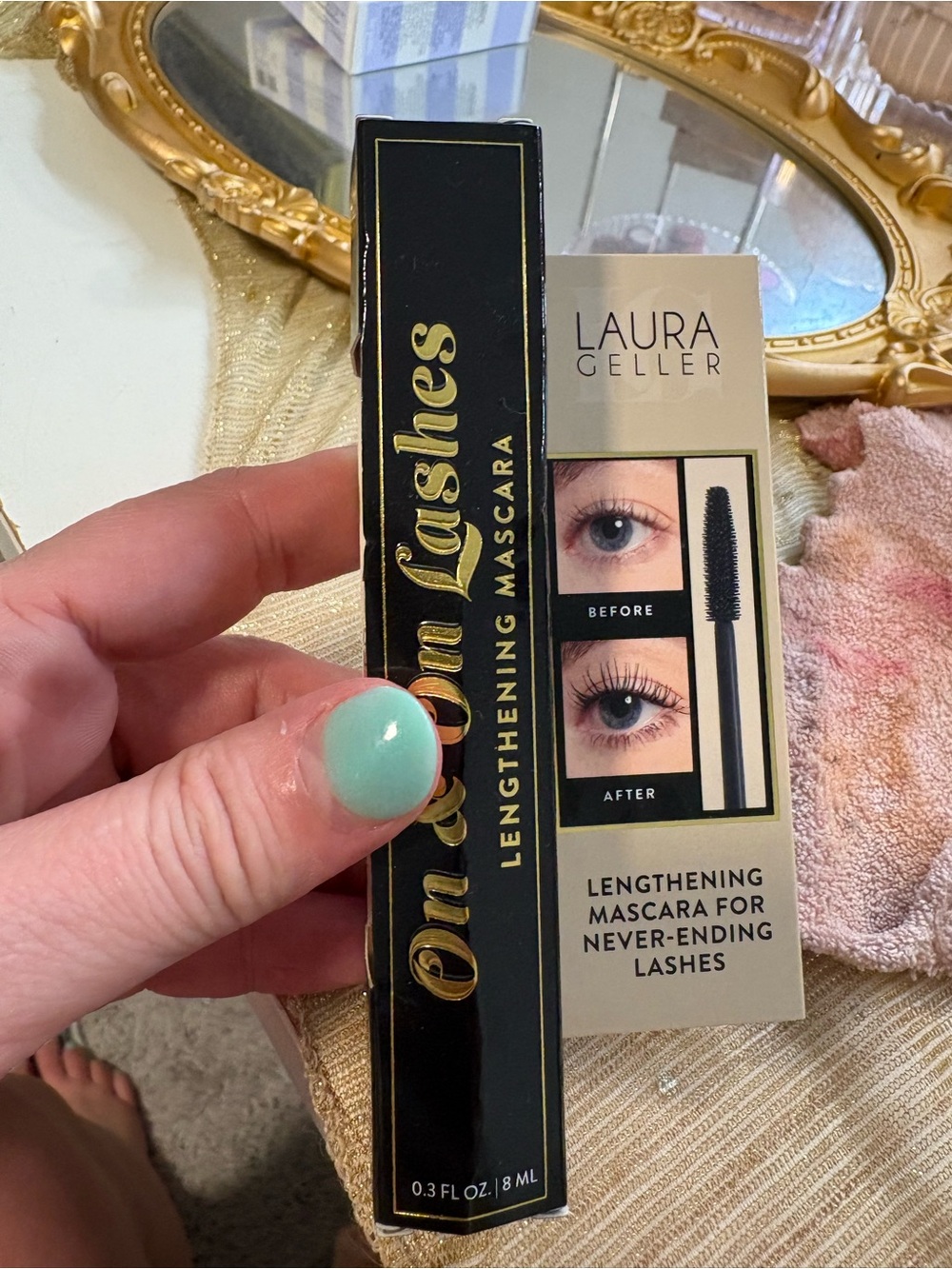Laura Geller On a Roll Lashes Lengthening Mascara — Black new
